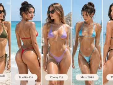 Editorial Beach Micro Bikini Style