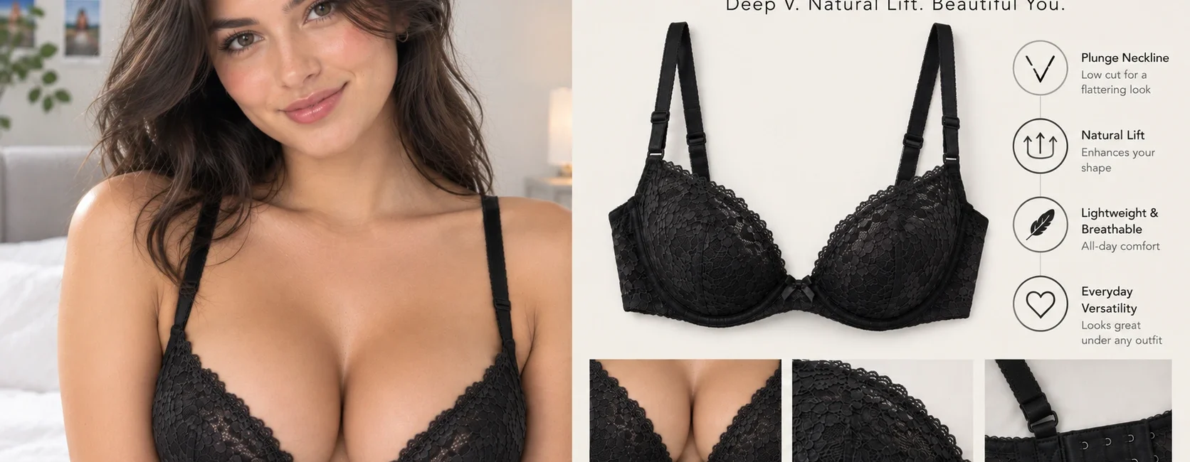 Plunge Bra