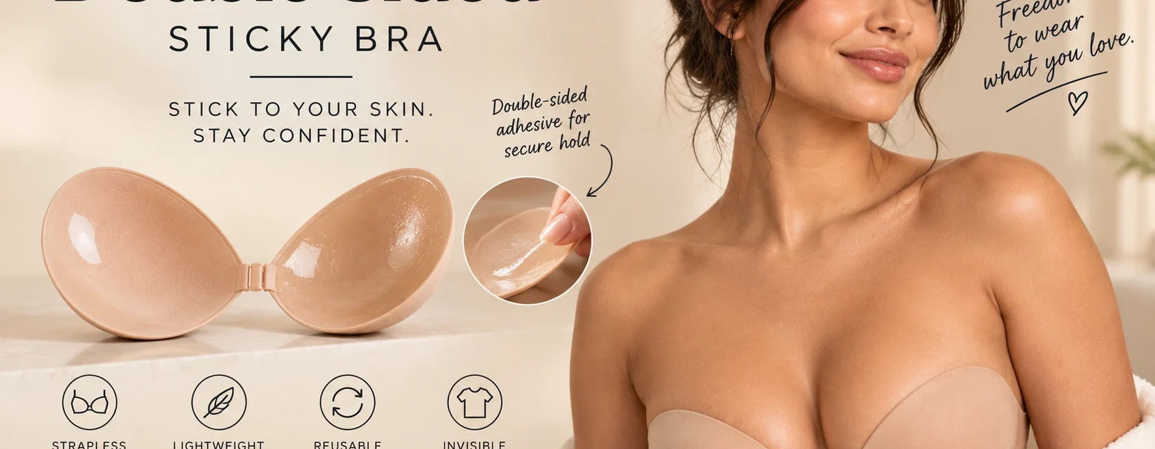 Double Sided Sticky Bra