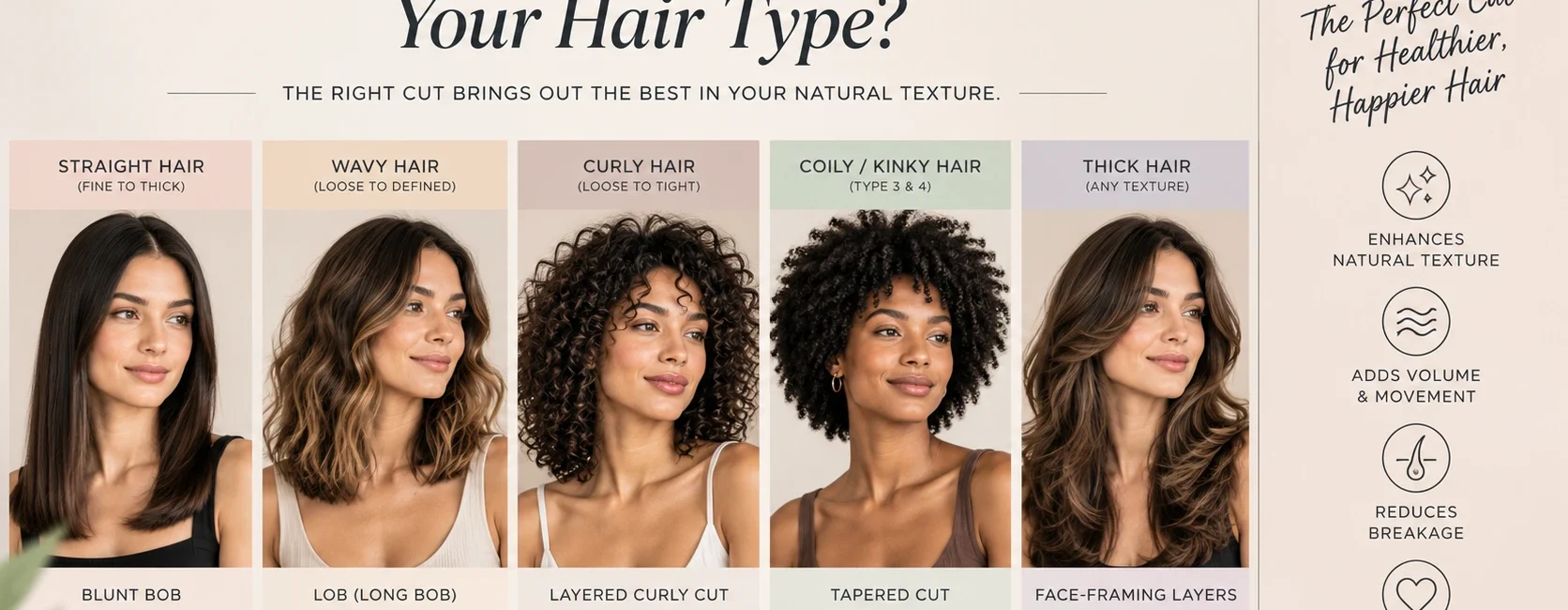 Which Haircut Suits Your Hair Type?
