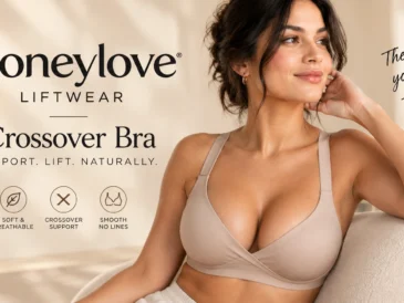 Honeylove women's liftwear crossover bra Review