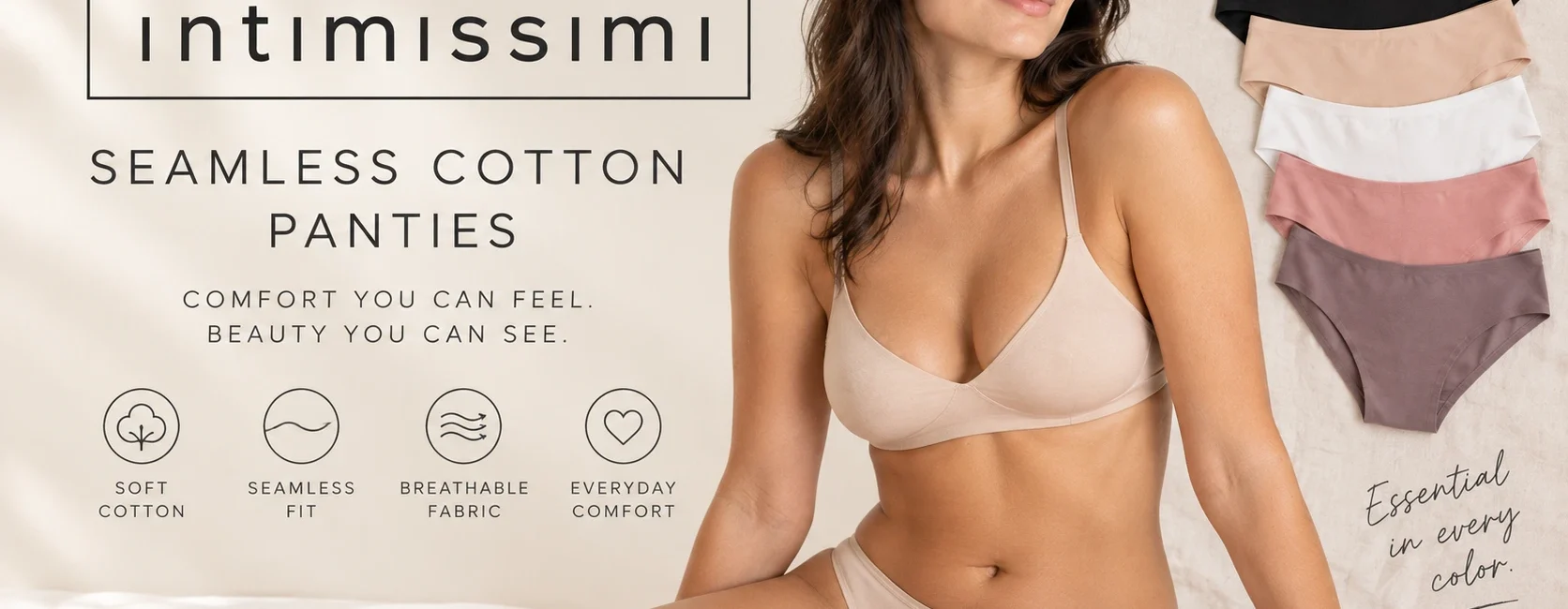 Intimissimi Seamless Cotton Panties