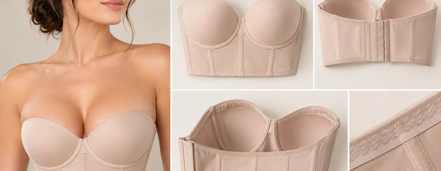 Longline Strapless Bra