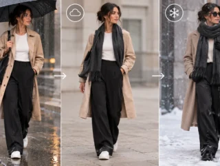 Rain-to-Cold Commute Wardrobe