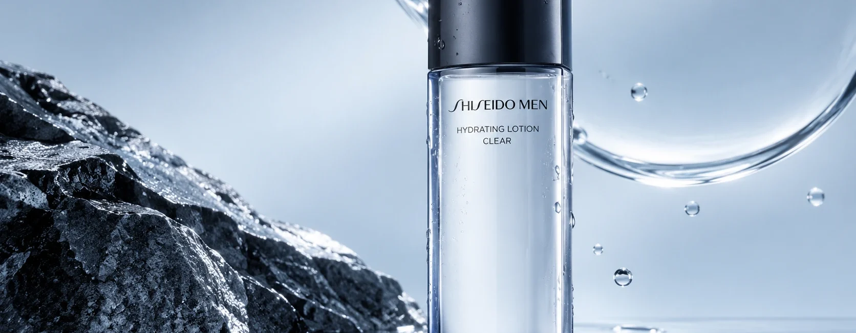 Shiseido men's hydrating lotion clear
